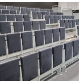 Telescopic folding grandstand 6 platform TT-ALFA