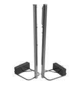 Volleyball posts portable (with weights), free-standing