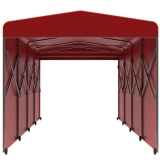 Telescopic tunnel to football stadium