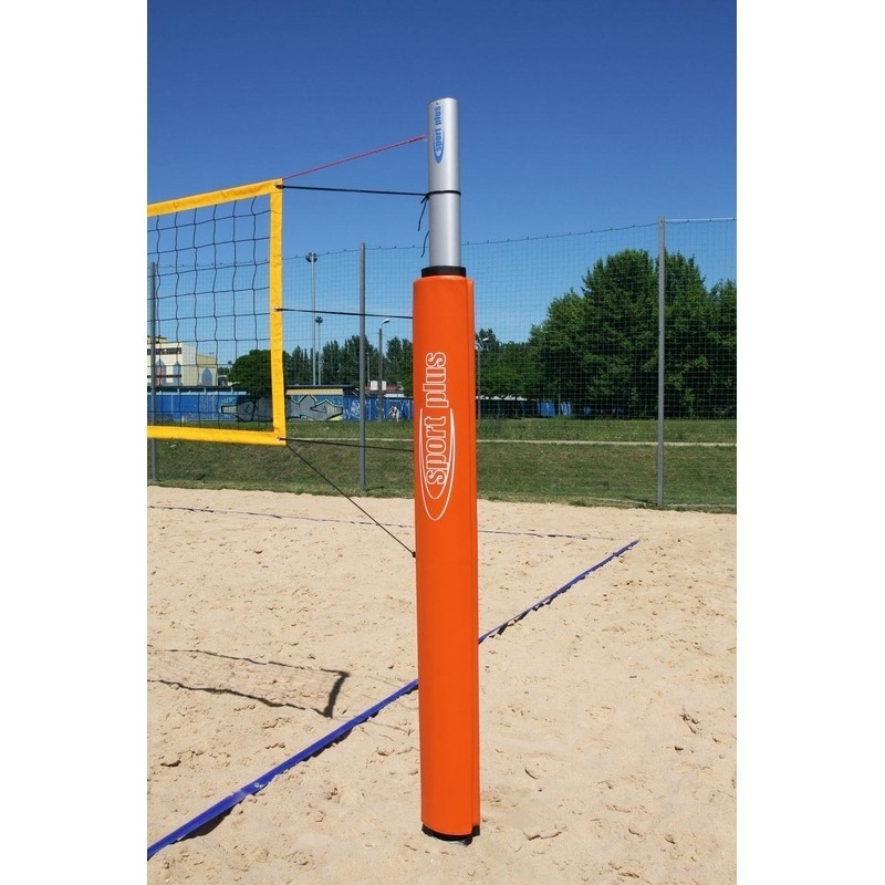 Volleyball post covers with a profile of 120x100 mm
