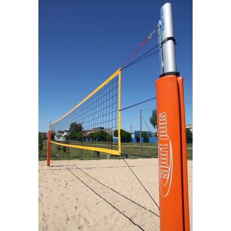 Volleyball post covers with a profile of 120x100 mm