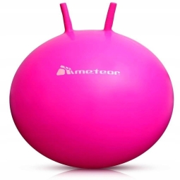 Meteor jumping ball, 55 cm, 31578, pink color