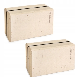 Kostka do jogi Spokey GANESHA naturalne - EKO, 28906