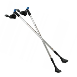 NILS Nordic Walking poles, NW602, silver color