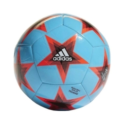Adidas Finale Club soccer ball, size 5, color blue-red-black