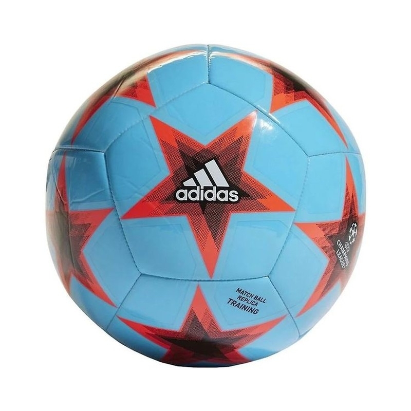 Adidas Finale Club soccer ball, size 5, color blue-red-black