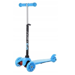 NILS FUN three-wheeled scooter HLB05, blue color