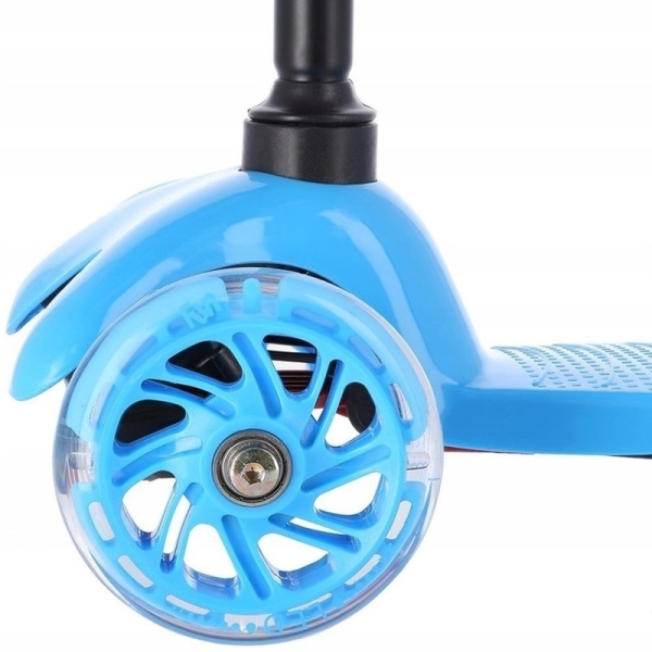 NILS FUN three-wheeled scooter HLB05, blue color