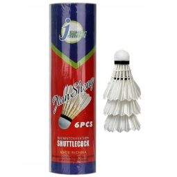 Techman badminton aileron, EB003, featherweight white