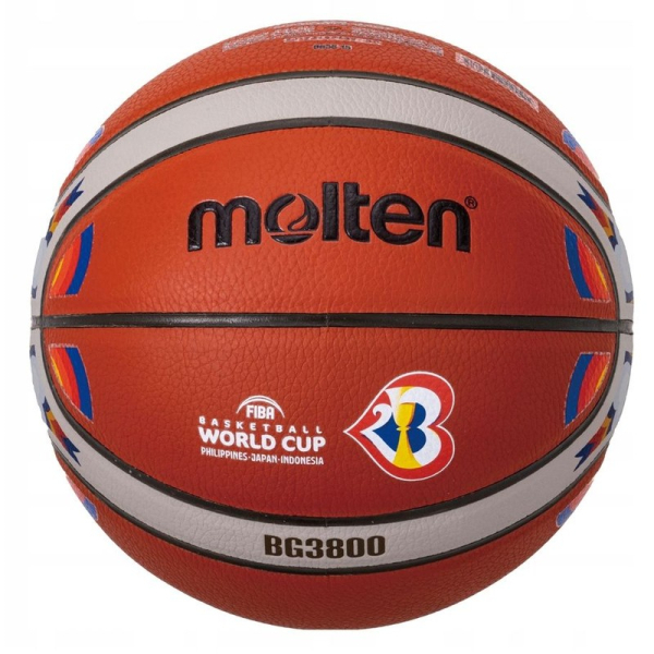 Molten B7G3800 FIBA World Cup 2023 replica basketball, size 7