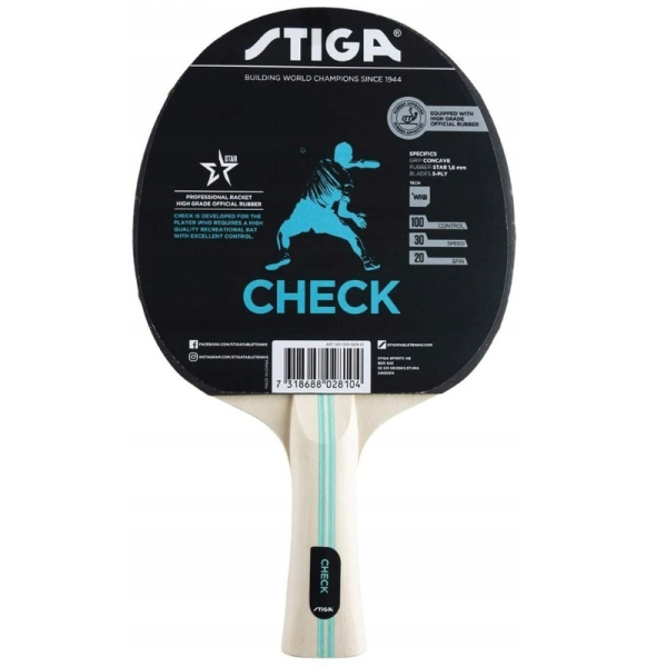 Stiga Check table tennis racket
