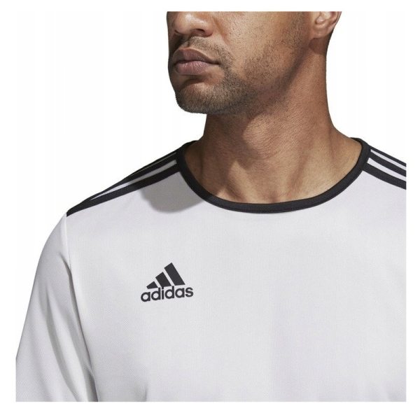 Adidas Entrada T-shirt, 18JSY, size XXL, color white