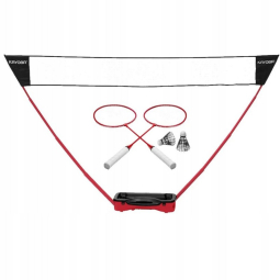 Kayoba badminton set - net, racket set with aileron