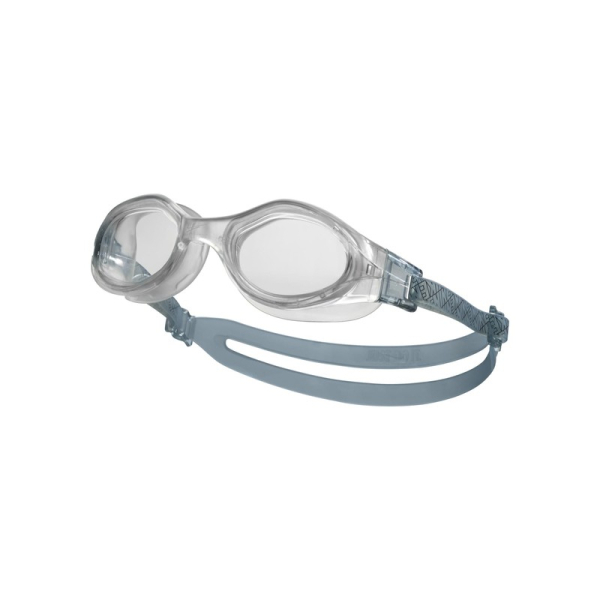Nike Flex Fusion Google swim goggles, light gray color