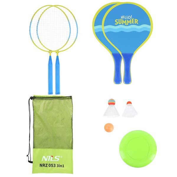 NILS badminton set, NRZ053 3-in-1