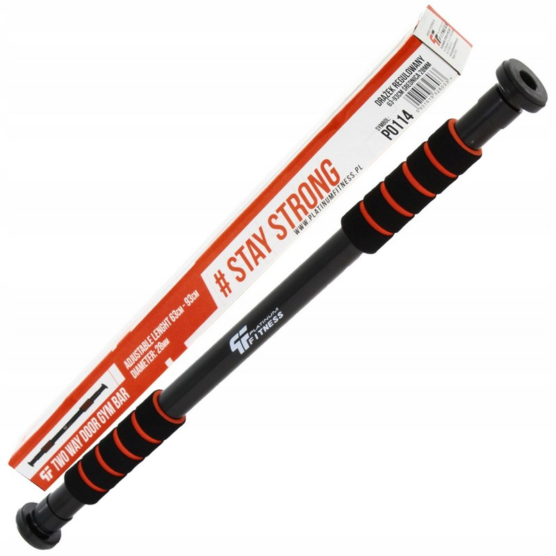 Platinum Fitness strut bar, 63-93 cm
