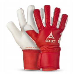 Select 88 Kids Negative Cut Goalkeeper Gloves, size 6, red color