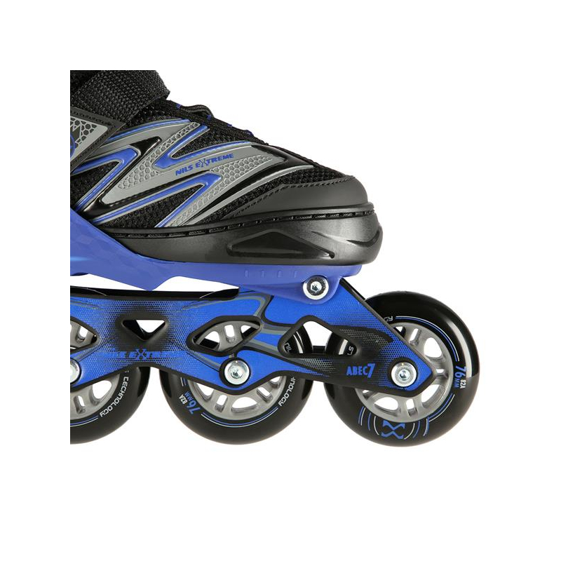 Nils Extreme inline skates, NA11010, black-blue color