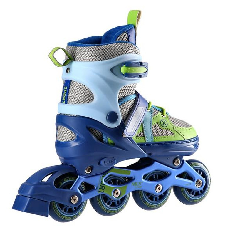 Ice skates, Nils Extreme, NJ1828A, color blue-green