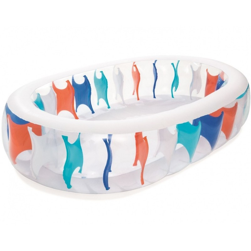 Ellipse Family Inflatable Pool 229x152x51cm