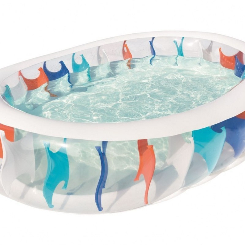 Ellipse Family Inflatable Pool 229x152x51cm