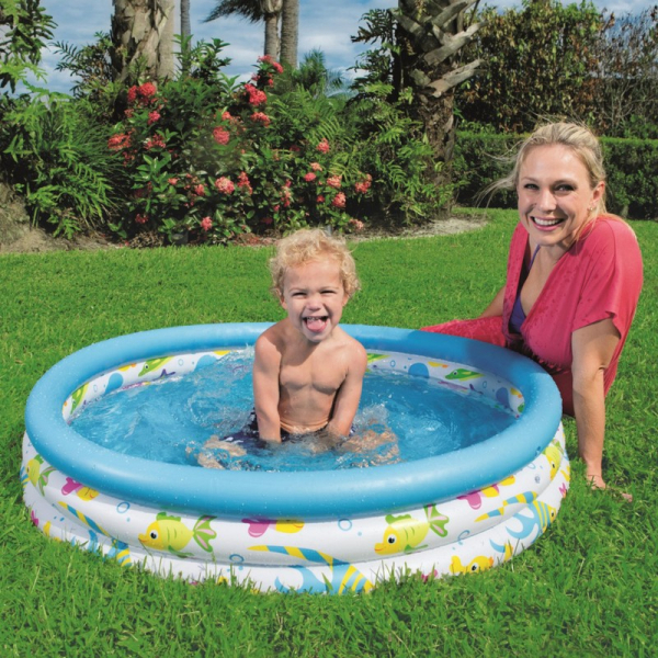 Inflatable children's pool 102x25cm