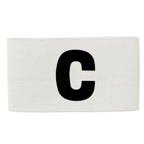 Captain's armband As Senior, white color