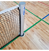 Aluminum tennis posts 120x100 mm, oval professional