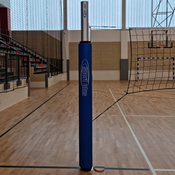 Volleyball post covers with a profile of 120x100 mm