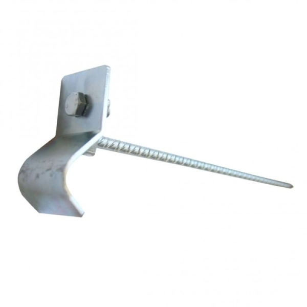 M12/L500 soil anchor pin bracket.