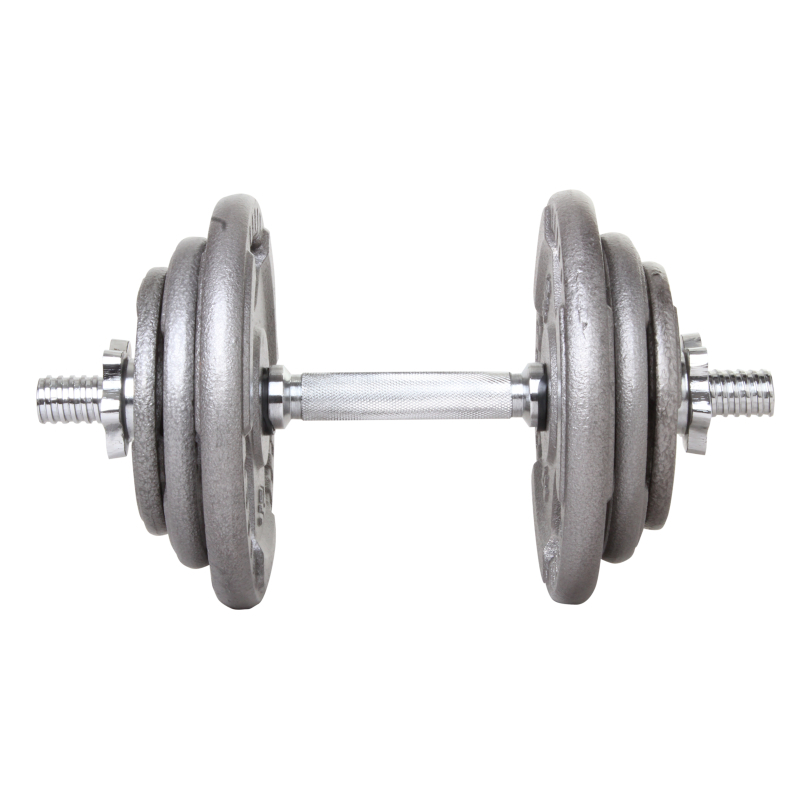 Beltor PF Line Hantla żeliwna - Cast Iiron Dumbbell szara-hammertone 20kg / 28mm