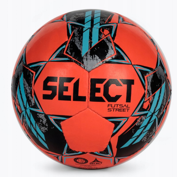 Select Futsal Street indoor soccer ball, size 4, red color