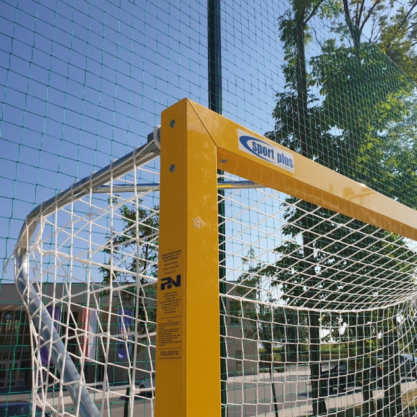 PP4 beach handball nets, 3 x 2 m, 80/80 deep with bottom edge weights
