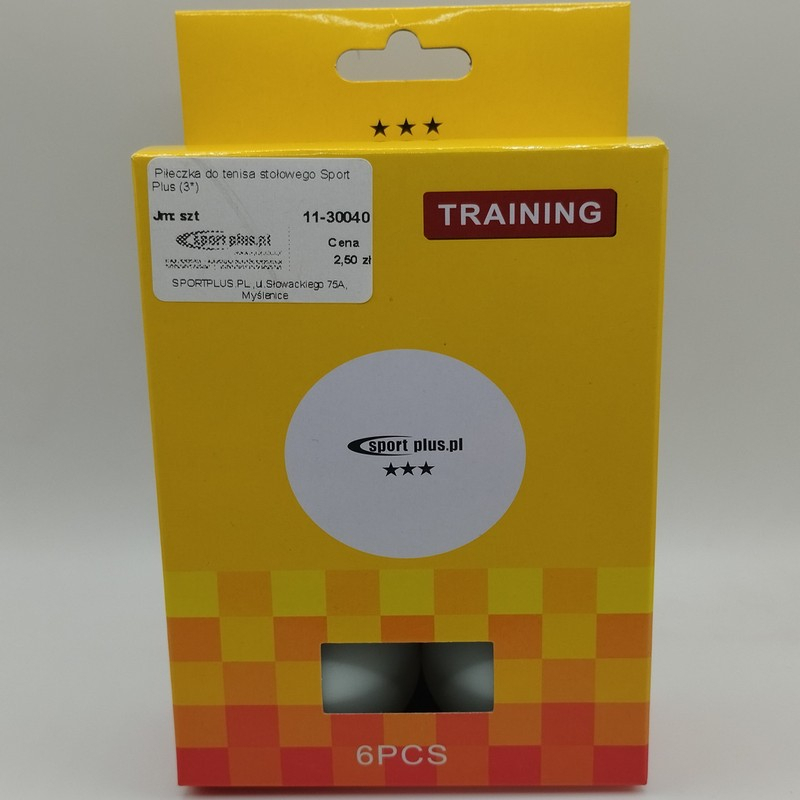 Sport Plus training table tennis ball (3*)