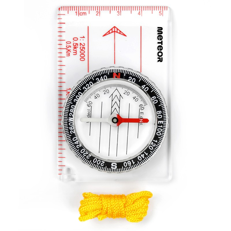 Meteor Compass Ruler 85mm