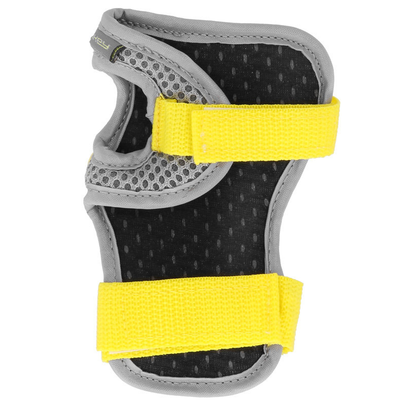 Spokey set of protectors, 940931, size M, yellow-gray color