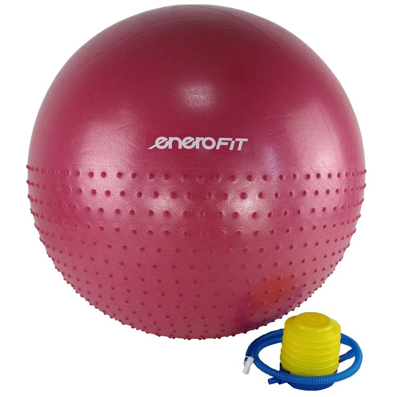 Enero gymnastics ball with Half Fit massager 65 cm
