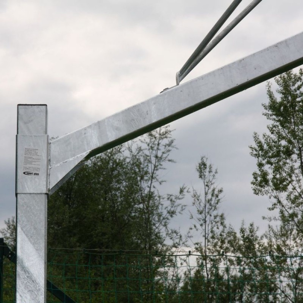 Set with 105x180 cm epoxy board, single-post, permanently mounted