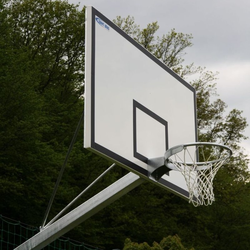 Set with 105x180 cm epoxy board, single-post, permanently mounted