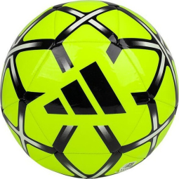 Adidas Starlancer Club soccer ball, size 5, yellow color