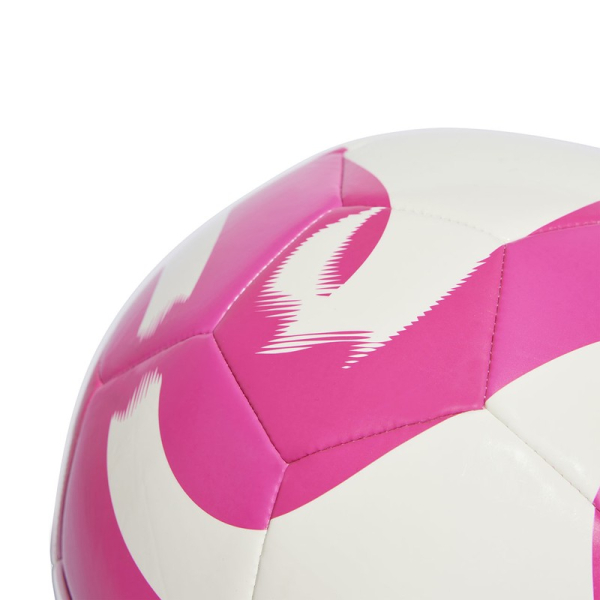 Adidas Tiro Club soccer ball, size 5, white and pink color