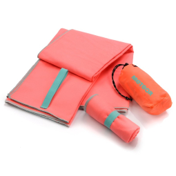 Meteor S 42X55 cm quick-dry towel, 31570 - coral color
