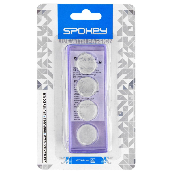 Spokey SHELL earplugs, 84120