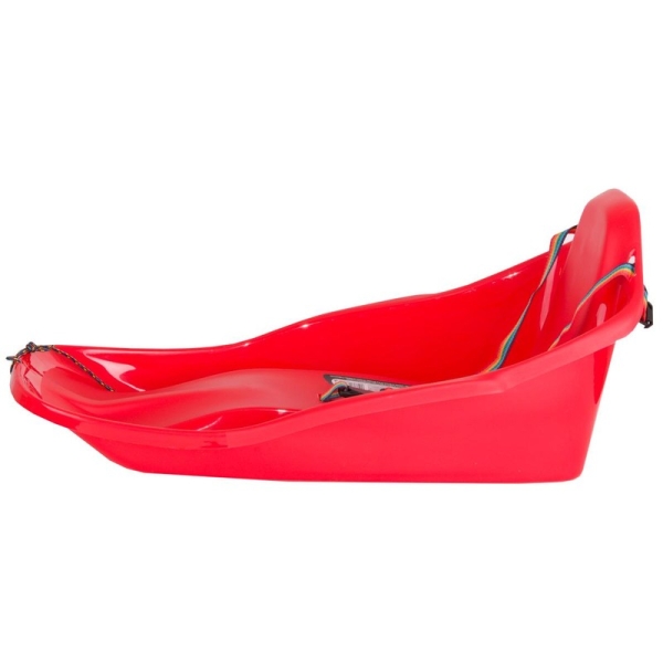 Mini Topo plastic sled, red