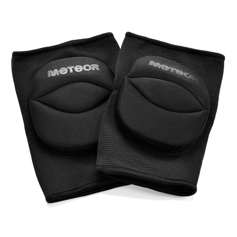 Meteor volleyball kneepad, black color