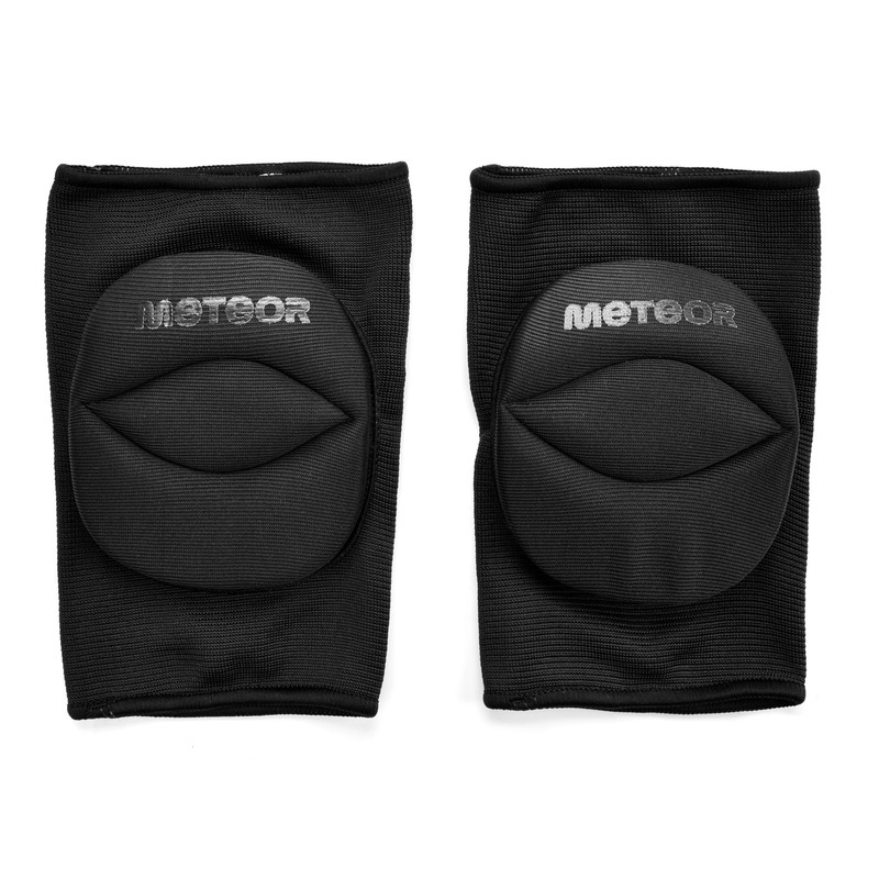 Meteor volleyball kneepad, black color