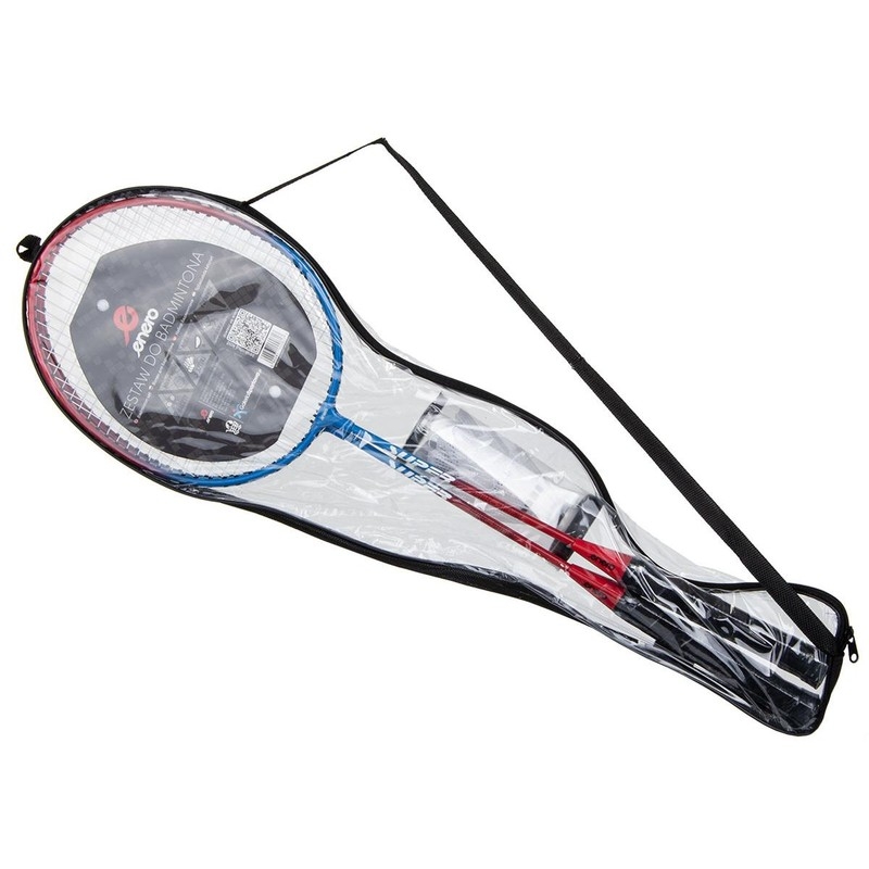 Vizari 102 badminton set (2 rackets+3 darts)