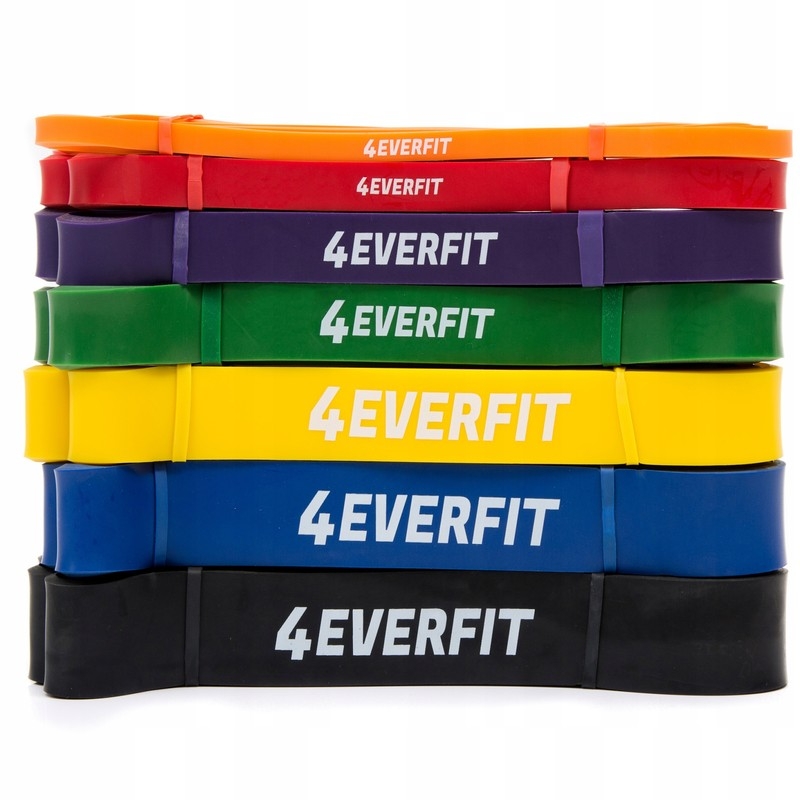 4EVERFIT exercise rubber, black color