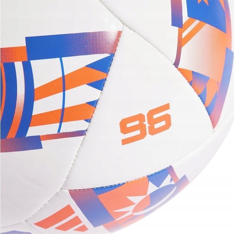 Adidas MLS Club soccer ball, size 5, color white-blue-orange