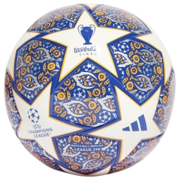 Adidas Finale League J290 soccer ball, size 4, white-orange and navy blue color